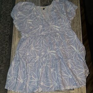 Tiered mini dress